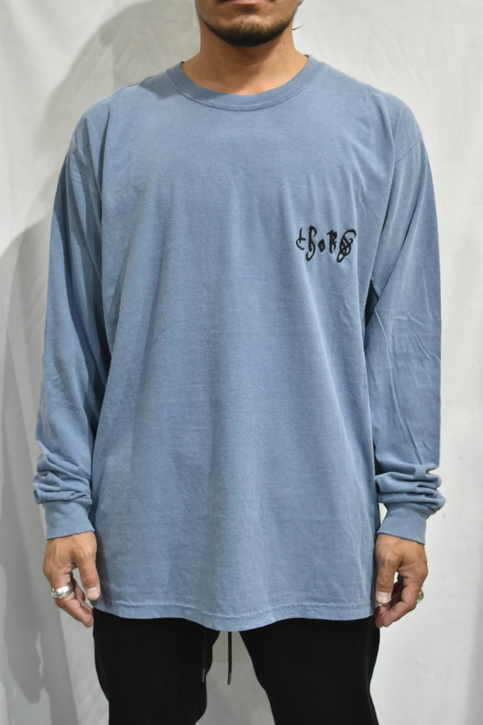 chord 刺繍 L/S Tシャツ