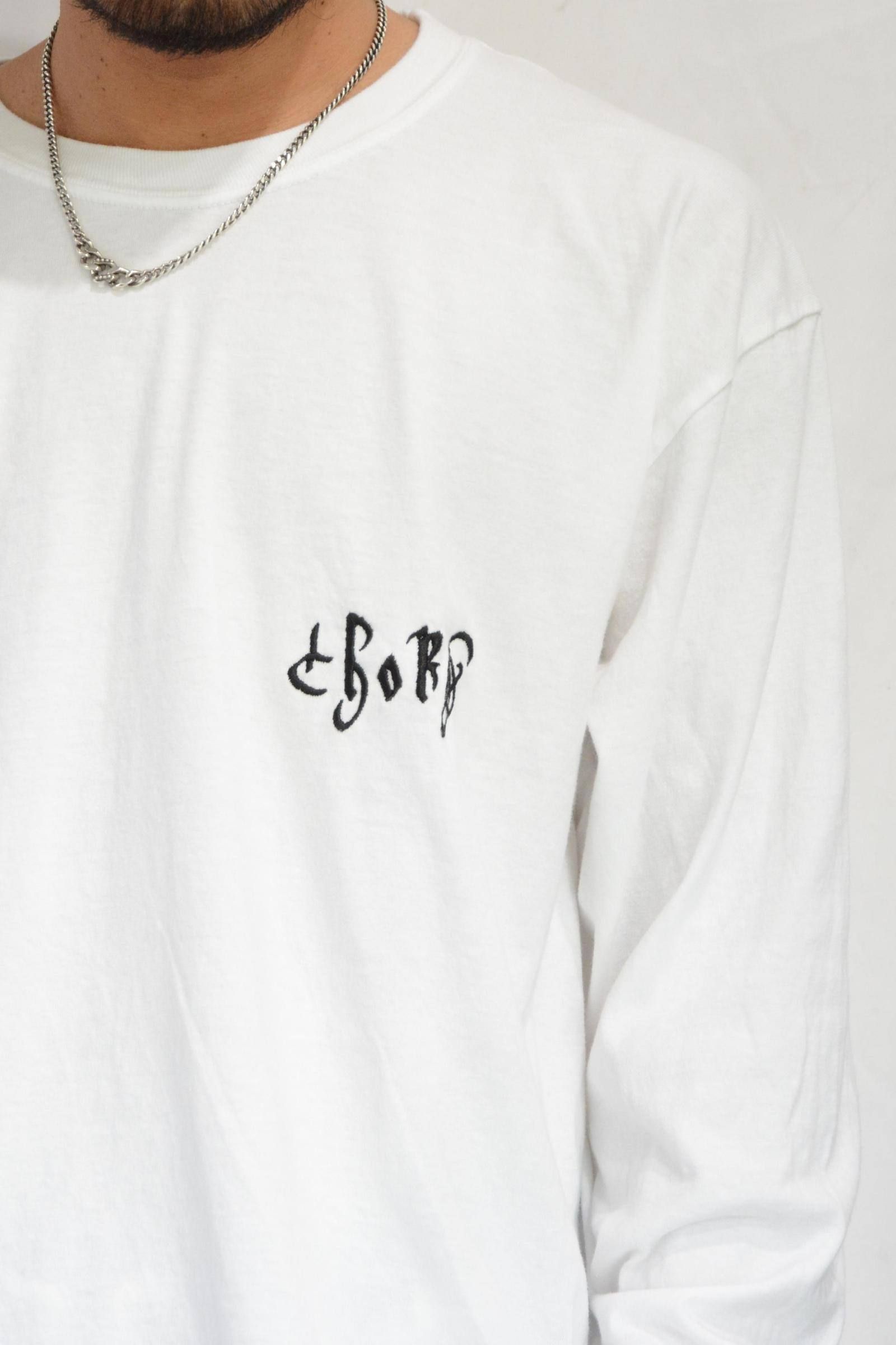 chord 刺繍 L/S Tシャツ