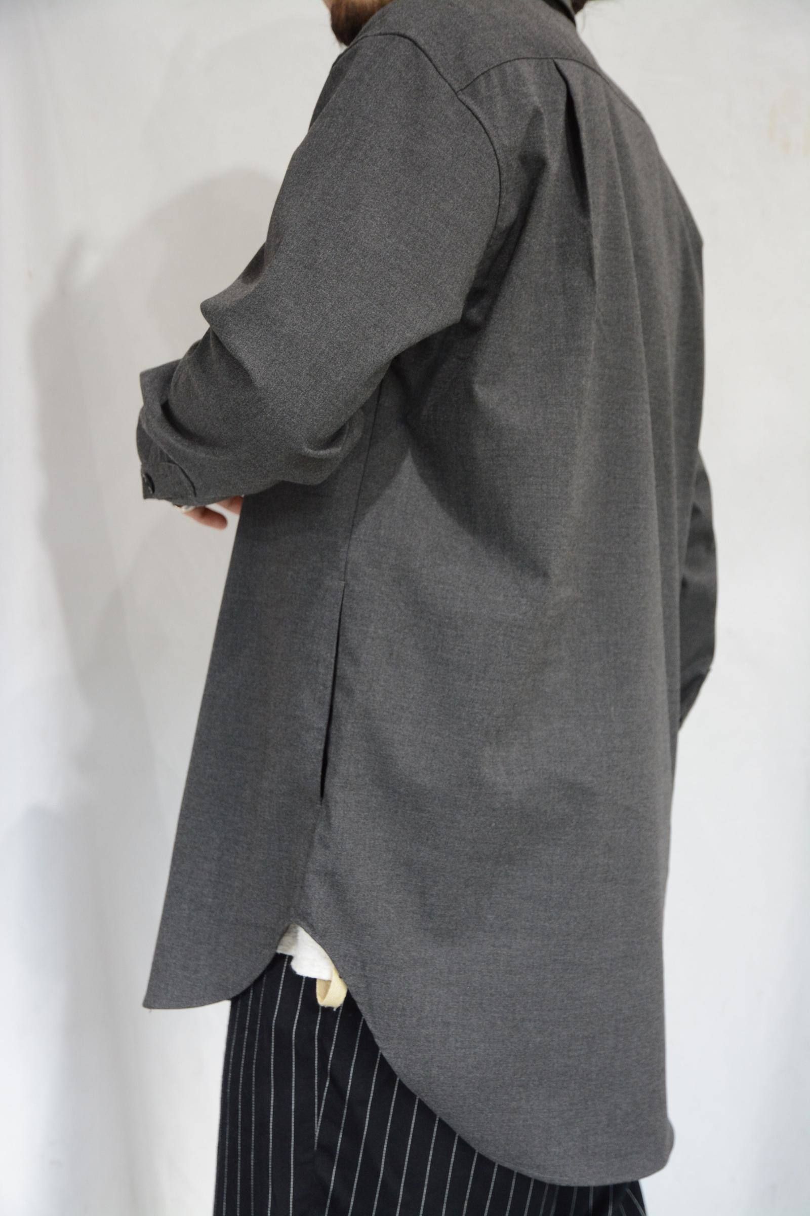 オーバー ロングシャツ
