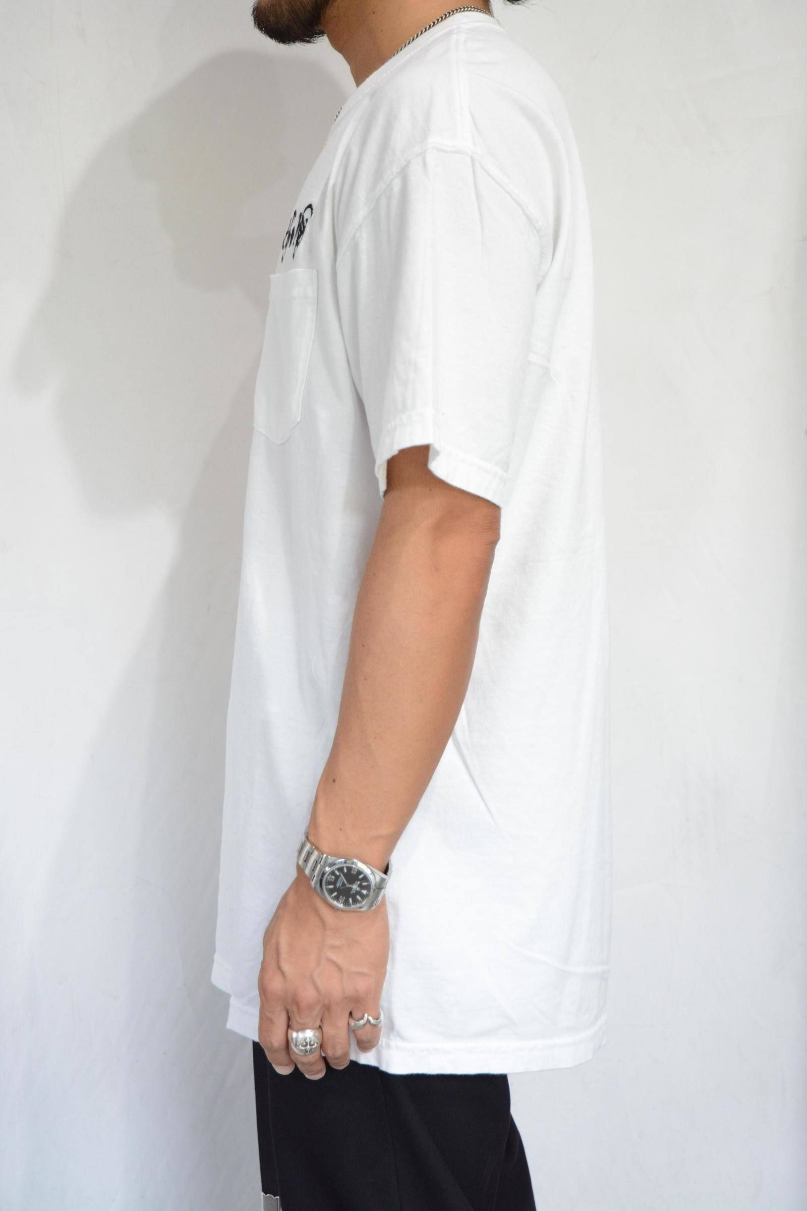 chord 刺繍 ポケット S/S Tシャツ