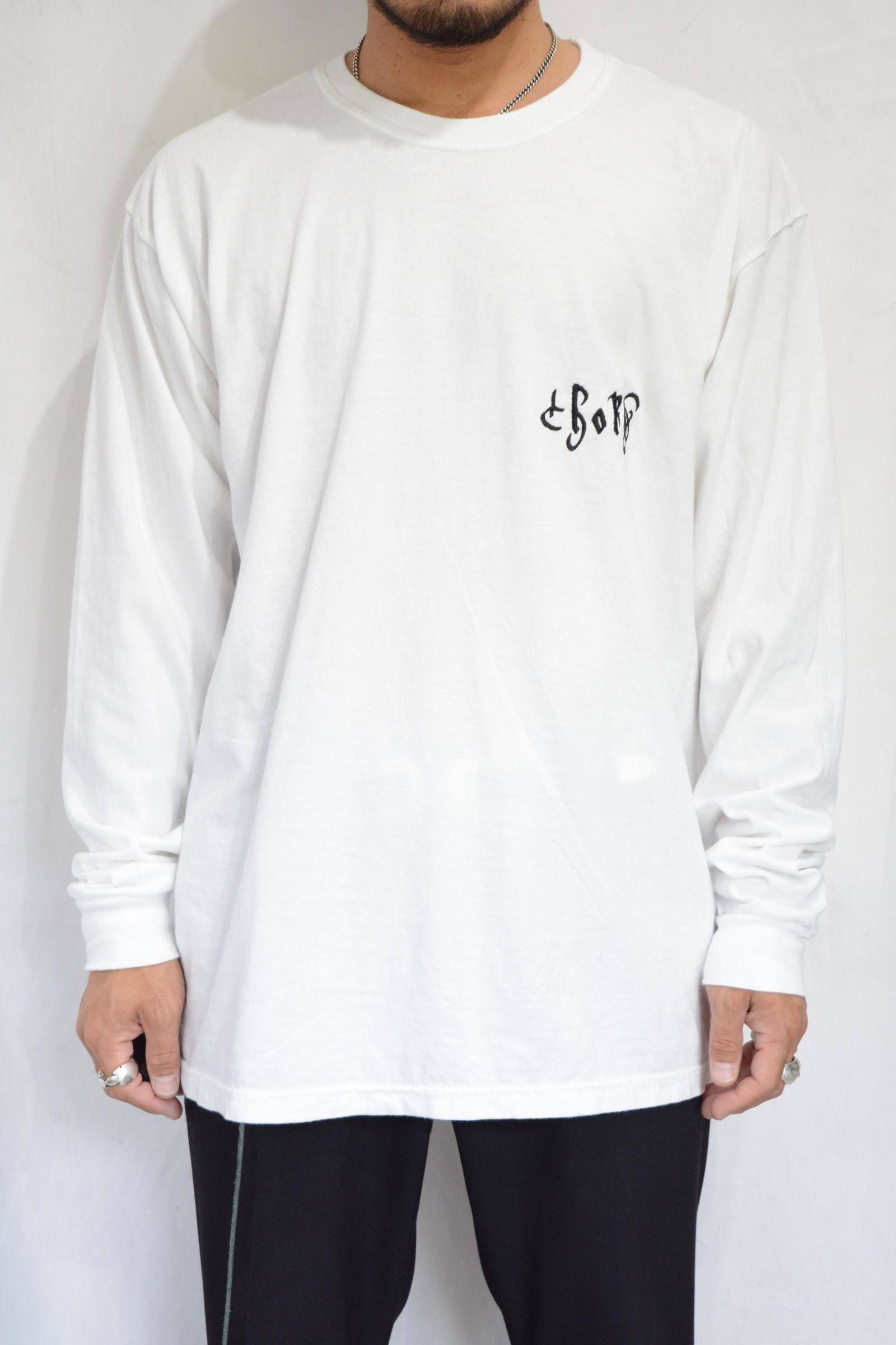 chord 刺繍 L/S Tシャツ