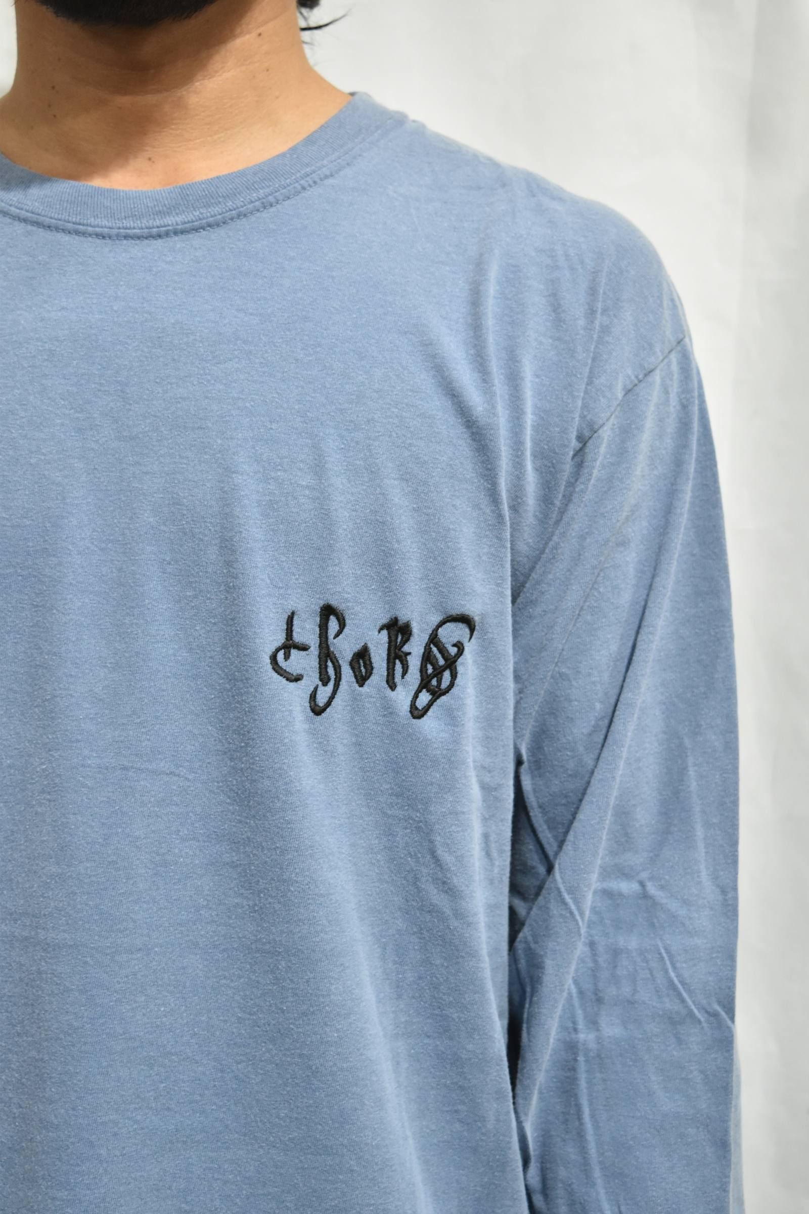 chord 刺繍 L/S Tシャツ