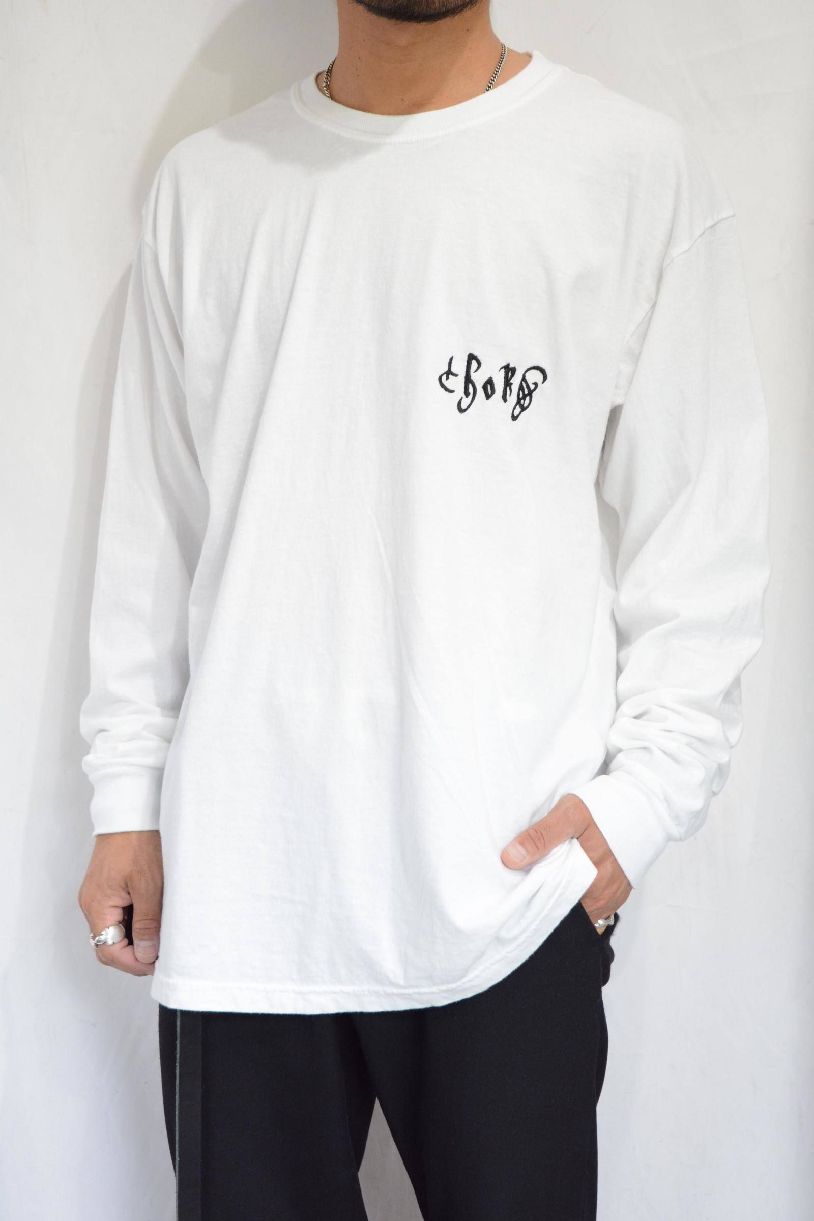 chord 刺繍 L/S Tシャツ