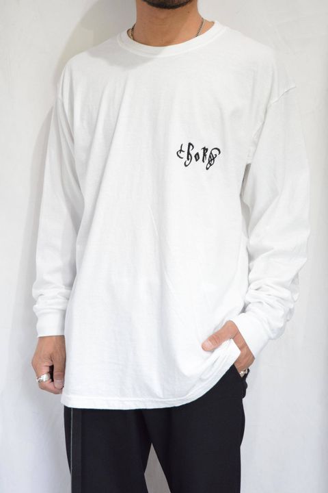 chord 刺繍 L/S Tシャツ