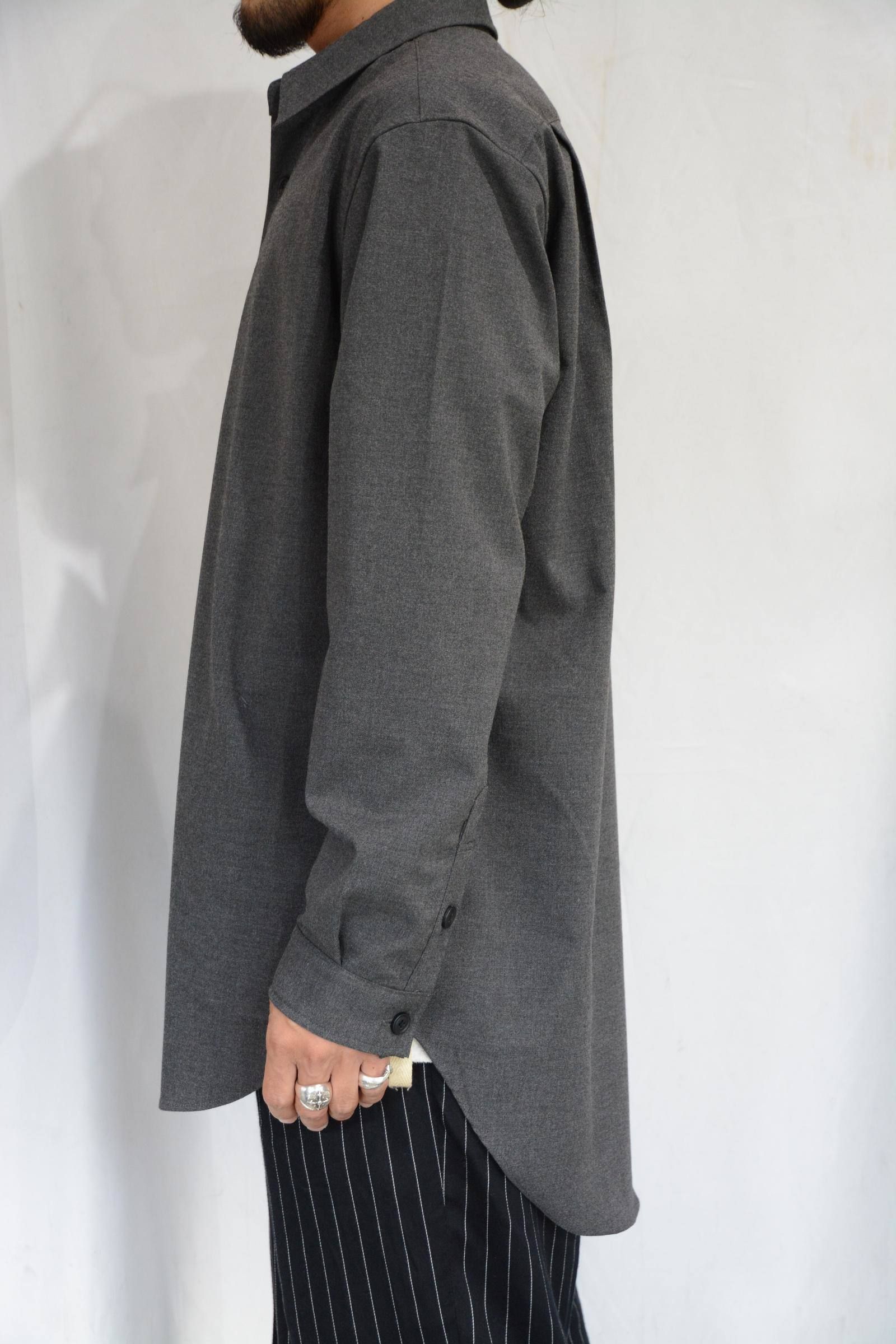 オーバー ロングシャツ