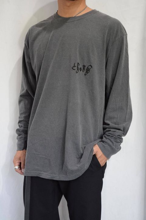 chord 刺繍 L/S Tシャツ