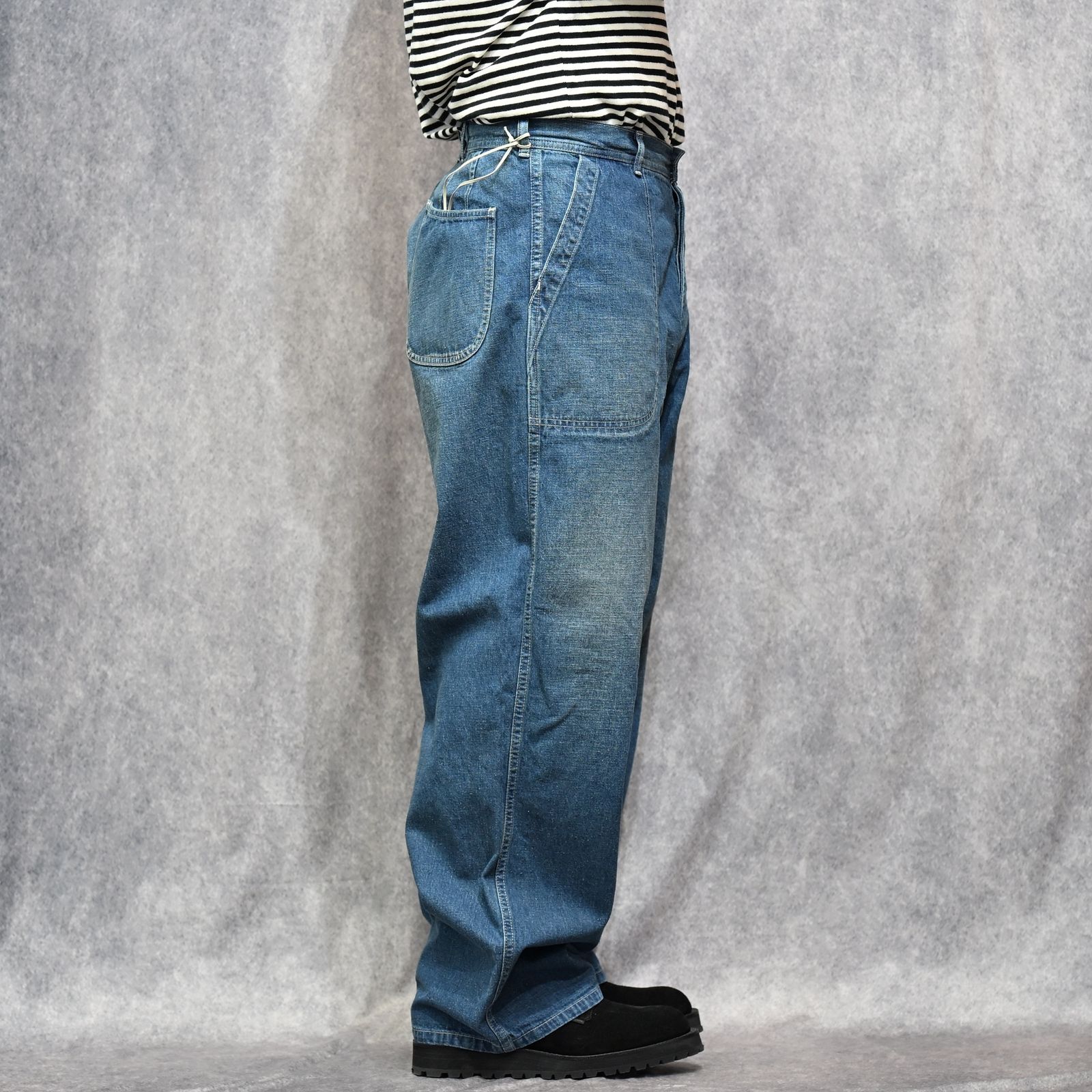 USN DENIM TROUSERS （USD） / USネイビー デニムトラウザー （インディゴ） 2026SS-PT4-YT
