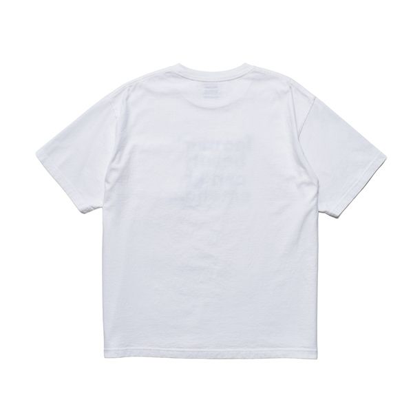 Too Much beauty TEE （WHT） プリント Tシャツ （ホワイト）｜MDFBF08402