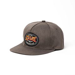 SIGNBOARD WAPPEN CAP ＜NATURALLY PAINT DESIGN＞ (HEATHER BROWN)｜ワッペン キャップ｜CL-26AWNT003
