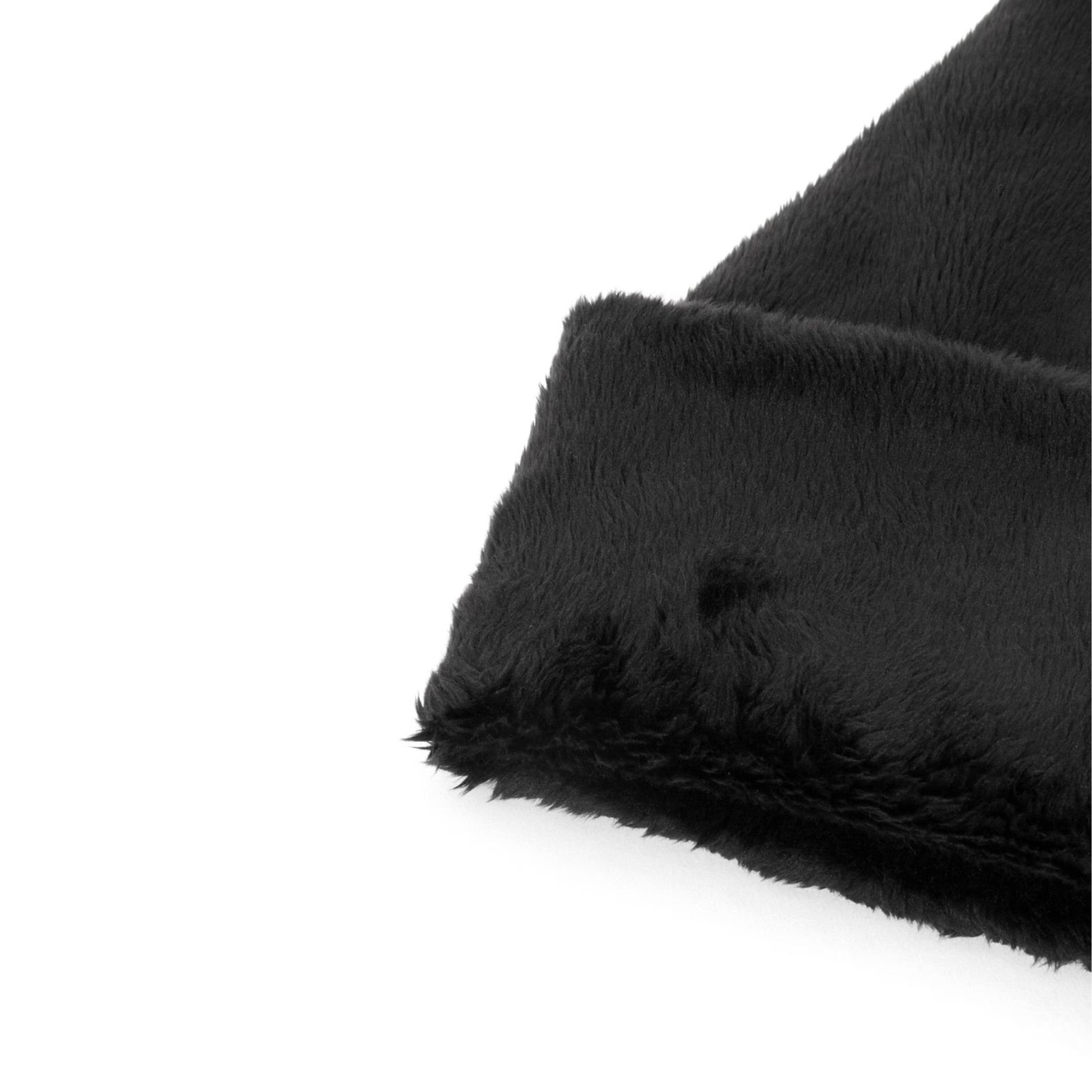 Y's × New Era MICRO FUR CUFF KNIT （Black）｜マイクロファー カーフニット｜YV-H25-995-3