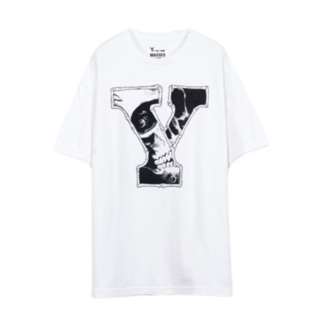 × MASSIS “ROUND NECK” SHORT SLEEVE T A Ys （WHITE） / ML-T72-990-2