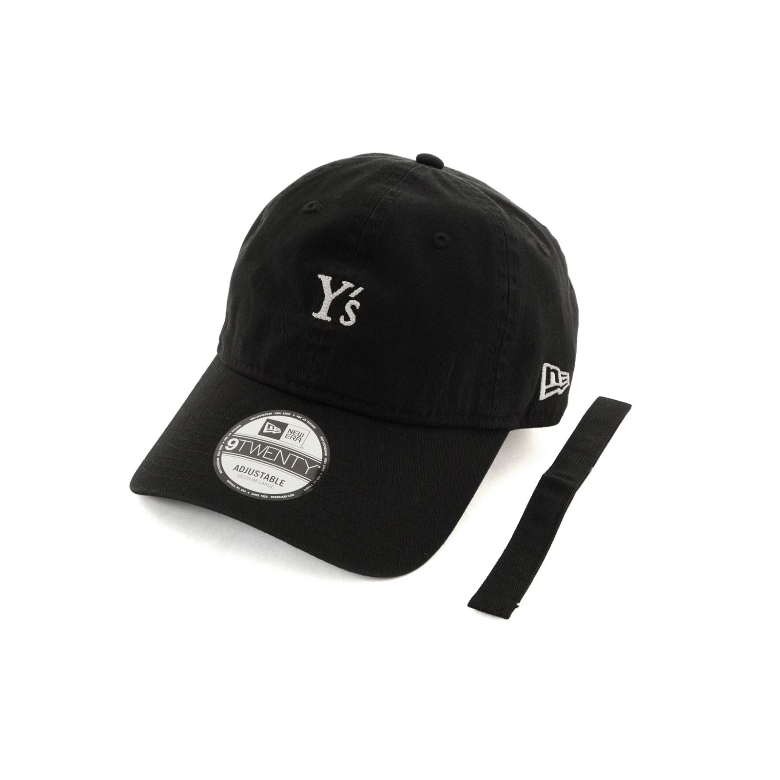 Y's × New Era 9TWENTY Y's LOGO CAP （Black）｜ロゴキャップ｜YV-H20-095-3