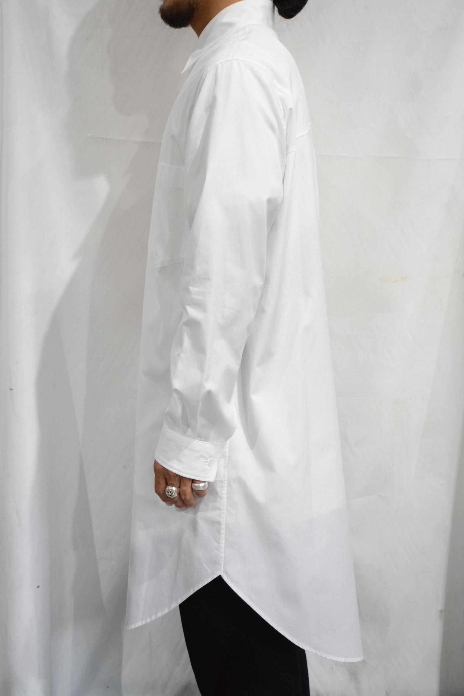 Asymmeter switchin long shirt