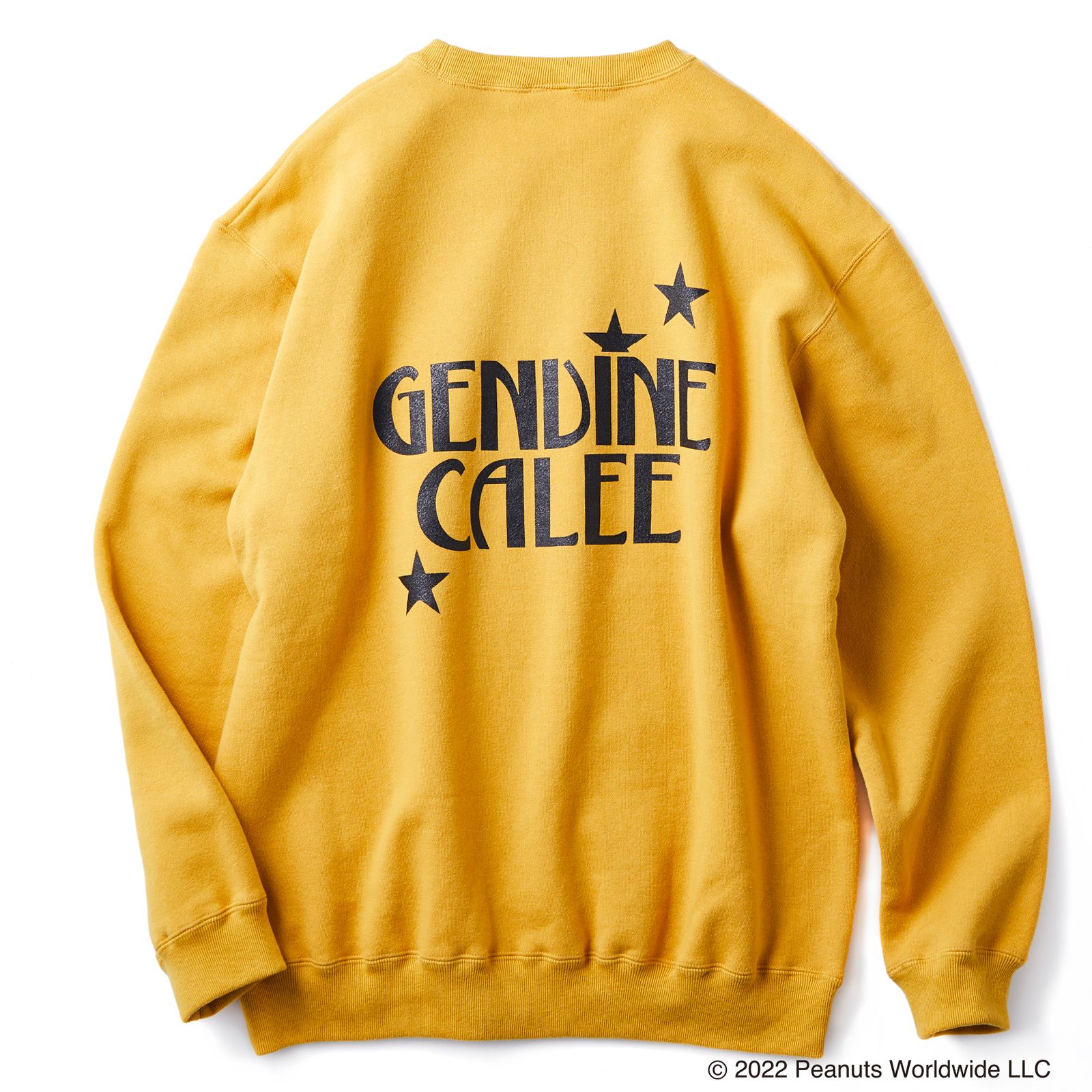 PEANUTS L/S SWEAT (MUSTARD)