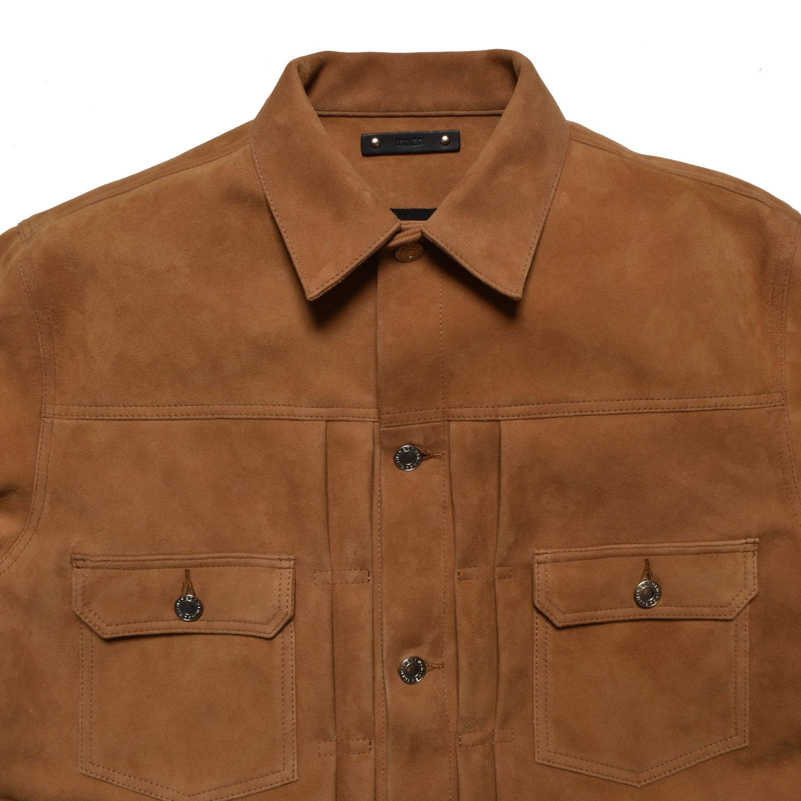 Sheep Suede Trucker JKT （CML） / シープスエード トラッカージャケット  （キャメル）｜2509-8003