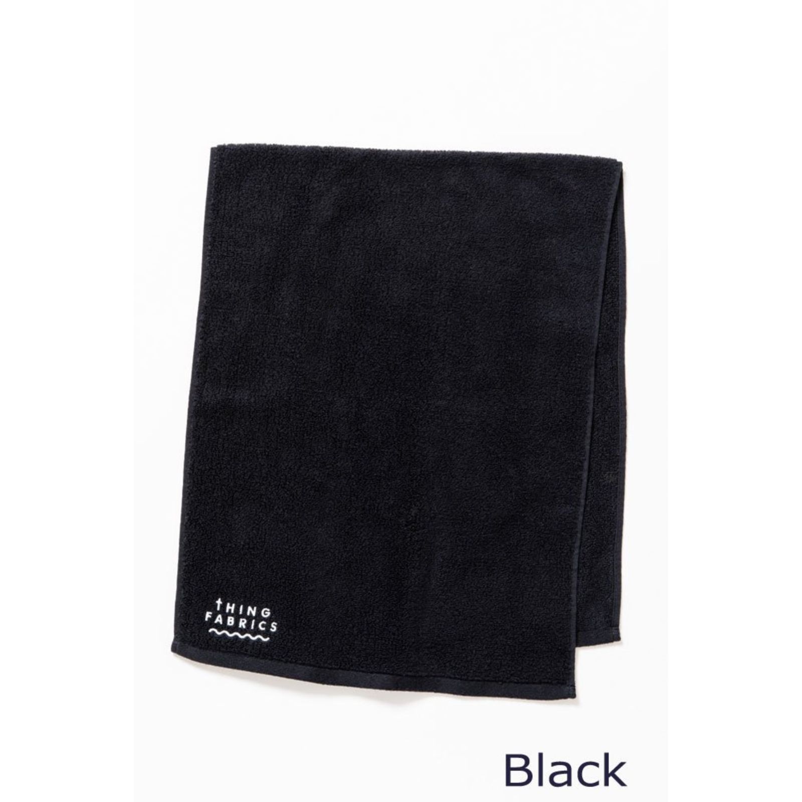 シングファブリックス フェイスタオル (ブラック) | TIP TOP 365 Face Towel (Black)