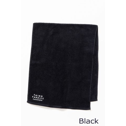 シングファブリックス フェイスタオル (ブラック) | TIP TOP 365 Face Towel (Black)