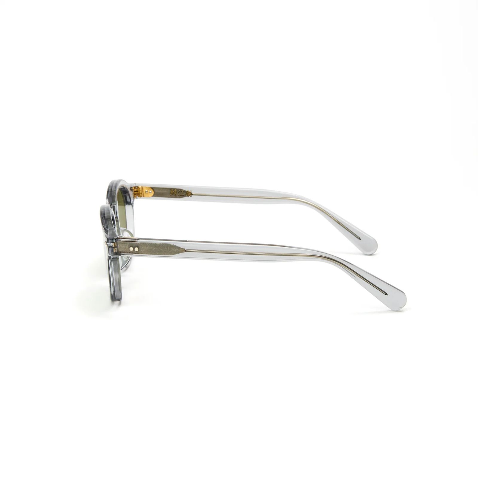 B/W TYPE GLASSES (CLEAR / GREEN)｜ボストン/ウェリントン サングラス｜CL-25AW002G