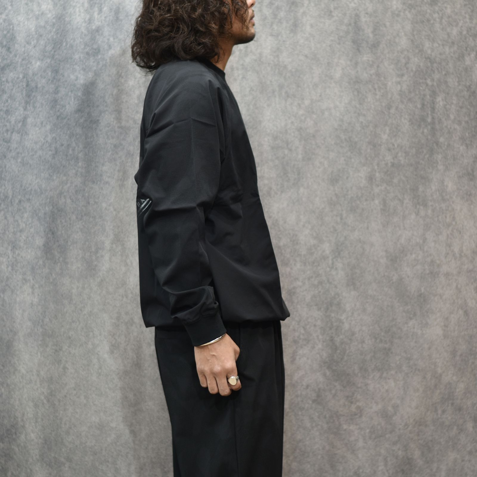 × OVYS CAL LOGO NYLON PISTE (BLACK)｜× オーヴィーズ 蛇柄 ナイロン ピステ｜ov-ls-0026