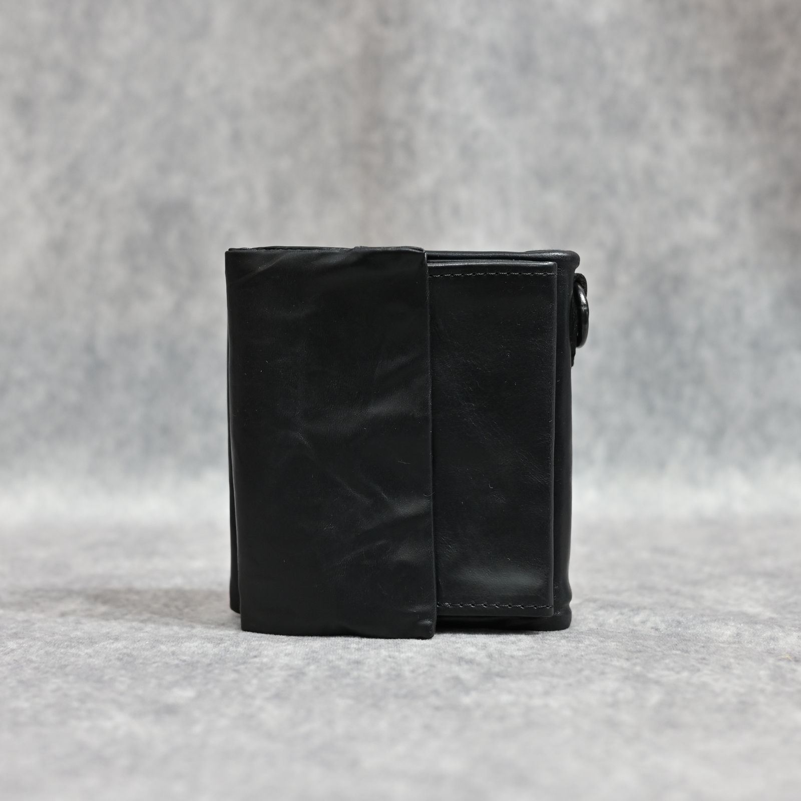 ホーウィンレザー 二つ折り スナップウォレット （BLACK / ブラック）｜894-05