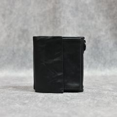 ホーウィンレザー 二つ折り スナップウォレット （BLACK / ブラック）｜894-05