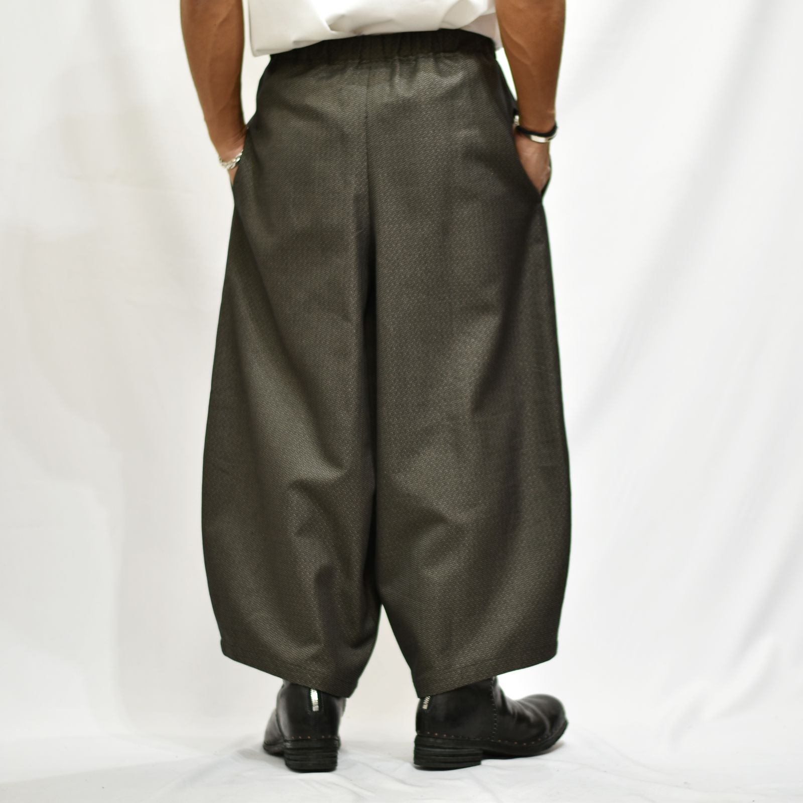 kujaku - hozuki pants (gray) | chord online store