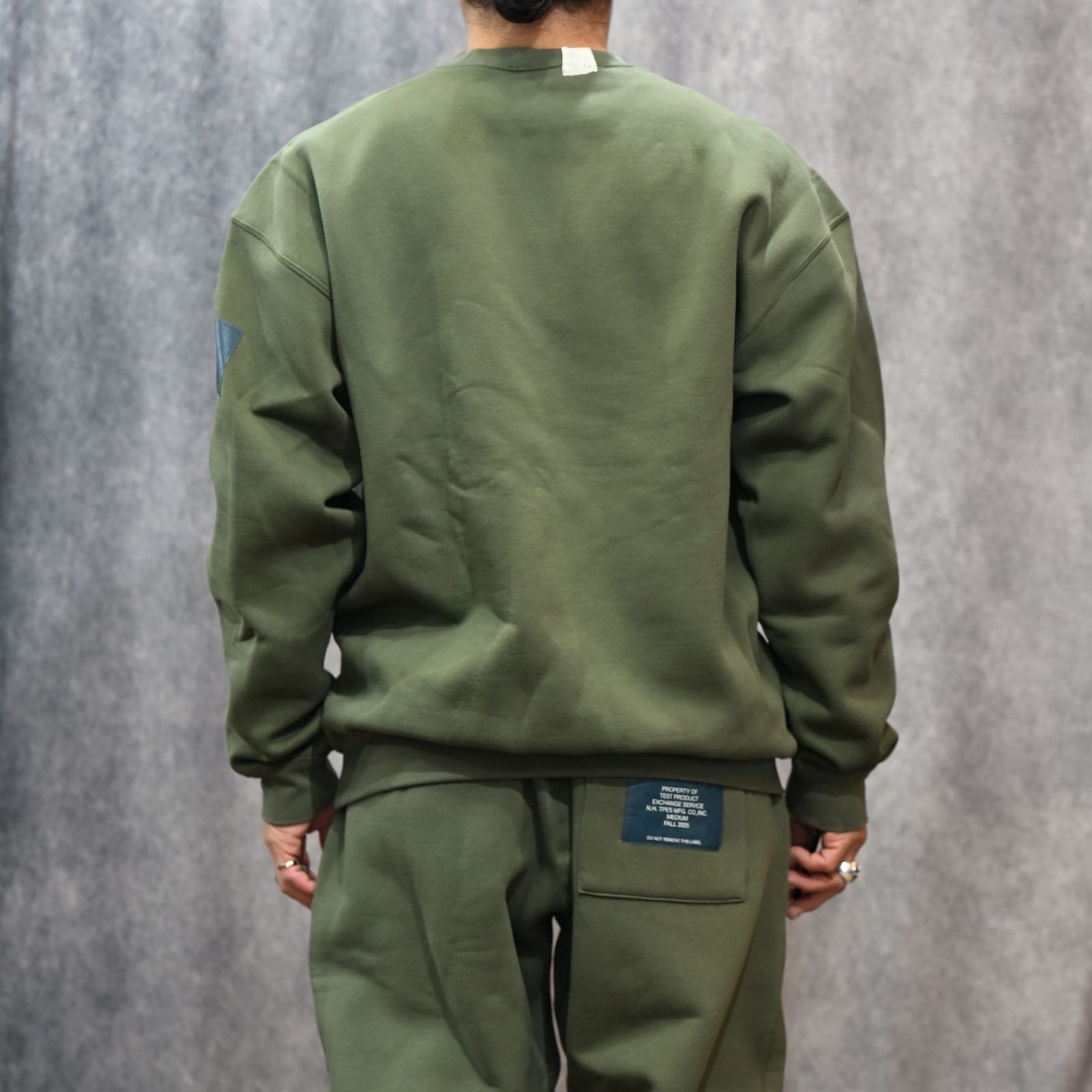 EXCHANGE SERVICE SWEAT SHIRT （KHAKI） / エクスチェンジ スウェットトレーナー （カーキ） 9252-CS81