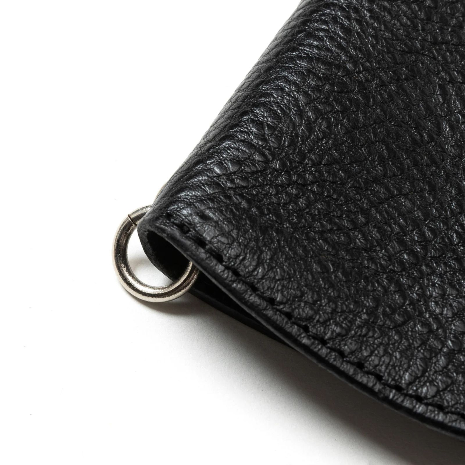 STUDS LEATHER MULTI COIN CASE (BLACK) / スタッズ レザー マルチ コインケース