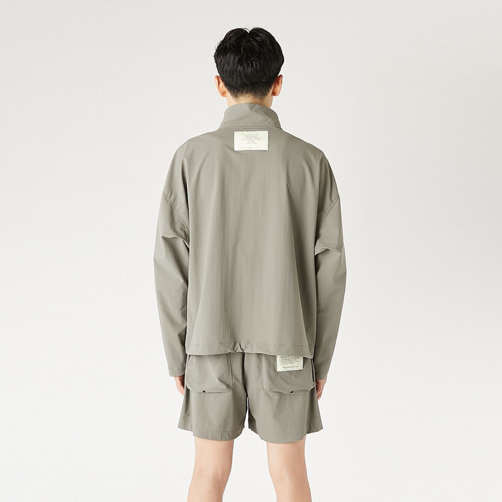 HALF ZIP PULLOVER （GRAY / グレー）｜ハーフジップ プルオーバー｜9261-CS06-004