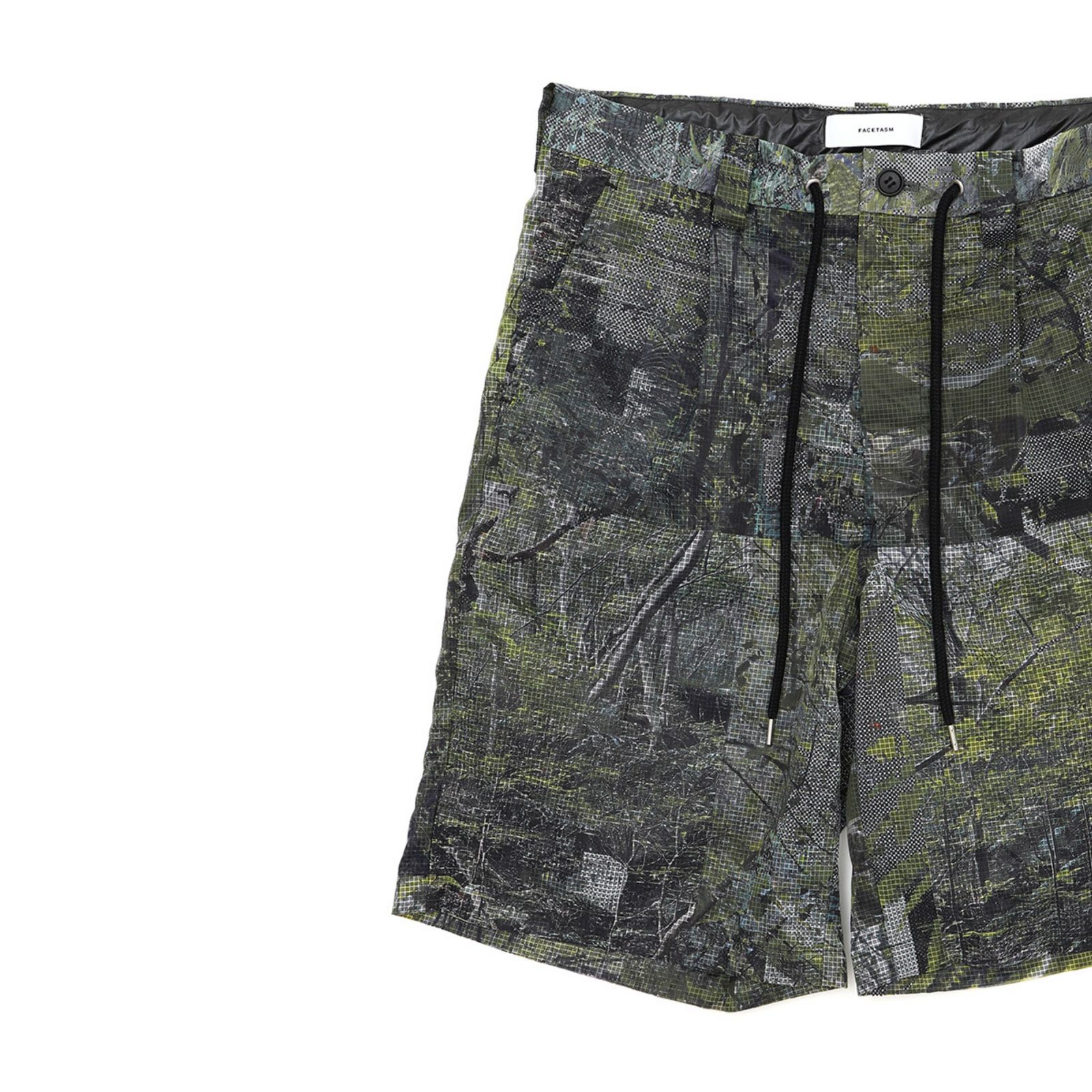 FOREST SHORTS (BLACKGREEN) / 森林(カモフラージュ柄) ショートパンツ