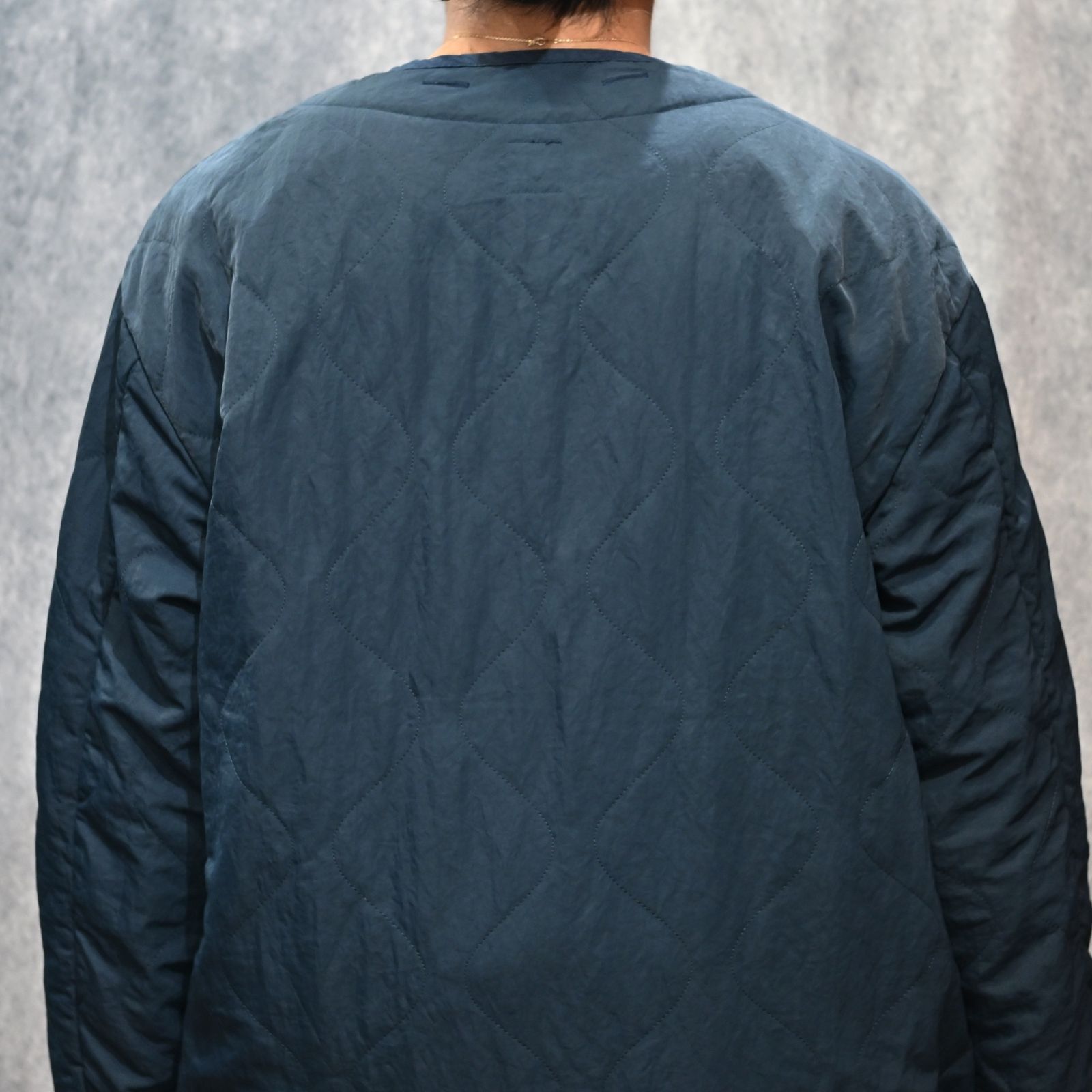SUPER NYLON MILITARY LINER (BLUE)|スーパーナイロン ミリタリー ライナー ジャケット (ブルー) PC-015-2014-40