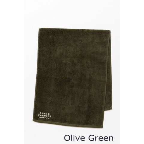 シングファブリックス フェイスタオル (オリーブグリーン) | TIP TOP 365 Face Towel (Olive Green)