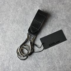 オイルクロコ キーホルダー （BLK / ブラック）
