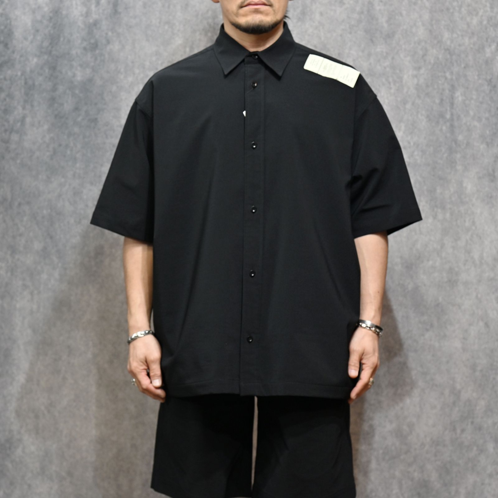 HALF SLEEVE SHIRT （BLACK / ブラック）｜半袖 シャツ｜9261-SH50-002