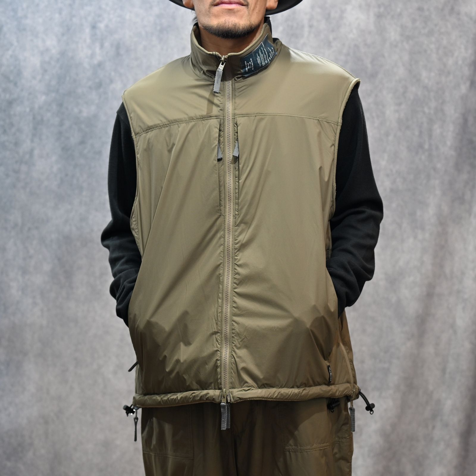 REVERSIBLE VEST （BEIGE）｜リバーシブル ベスト｜9252-VE01-003