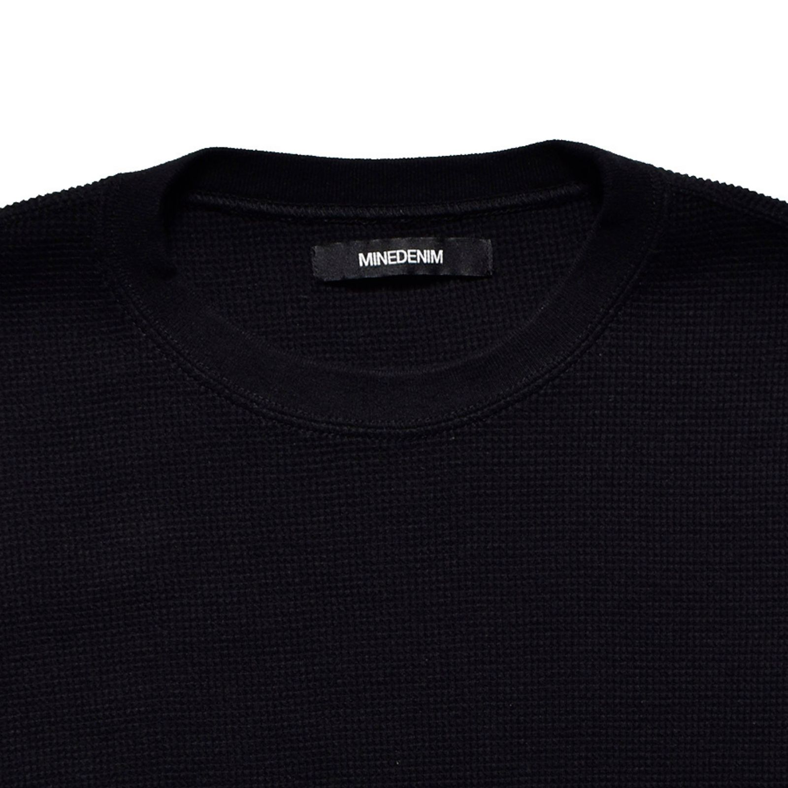 Thermal Crewneck T-SH （BLK） / サーマル Tシャツ （ブラック）