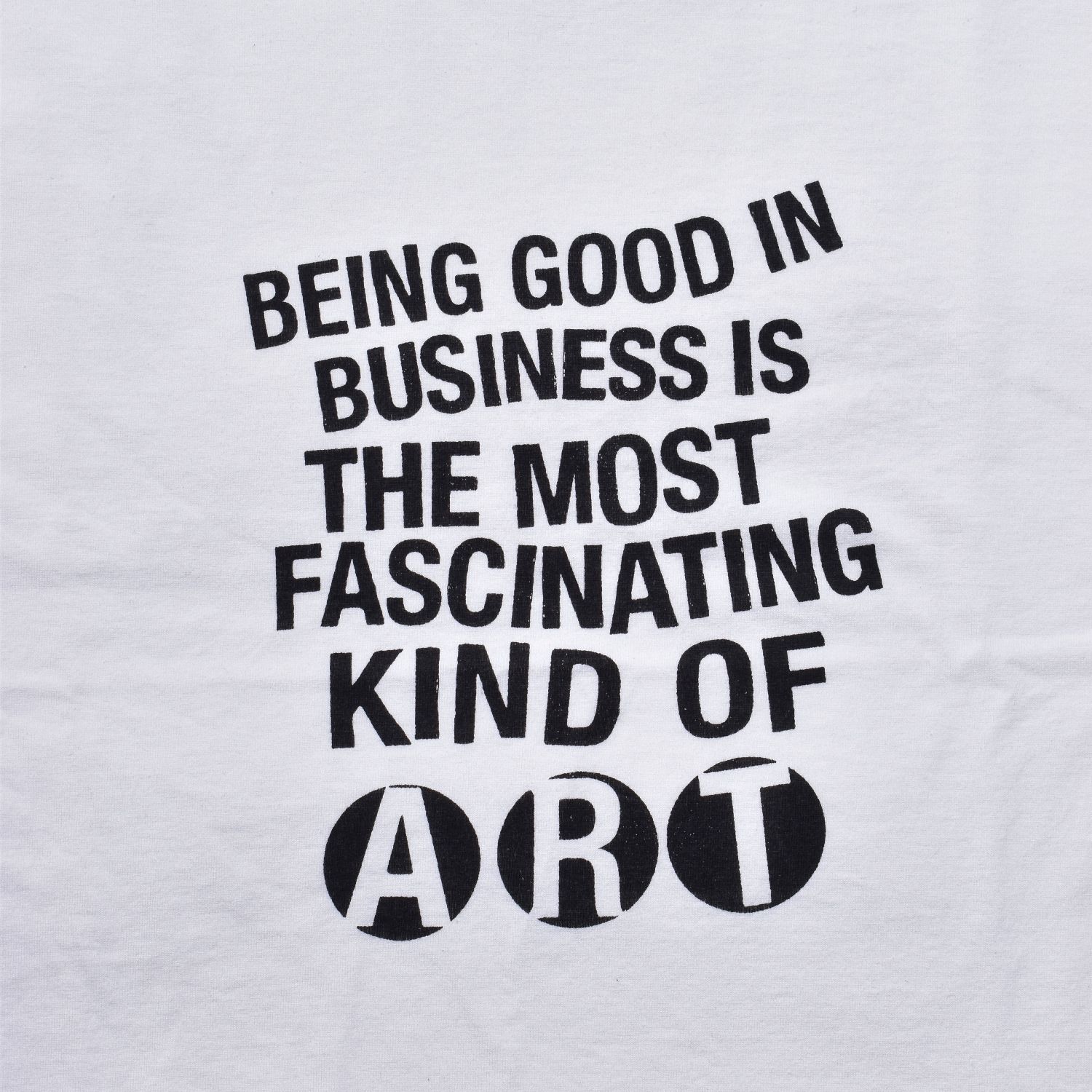 The Most Fascinating Tee （WHT） ｜プリントTシャツ (ホワイト)｜2604-4002