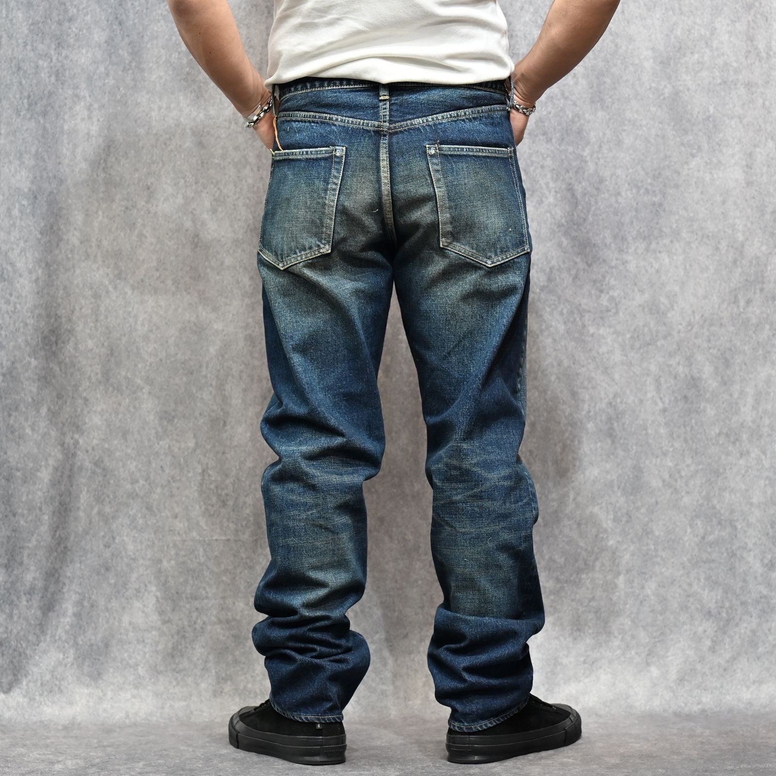 L.Straight 5pocket USD ｜ルーズストレート デニムパンツ｜2604-1001