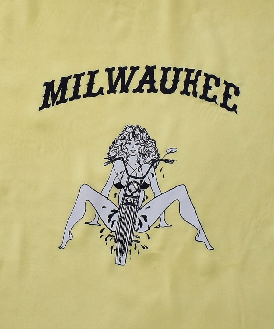 C.U. Denim Milwaukee Rib Arm Bowling SH (YEL)