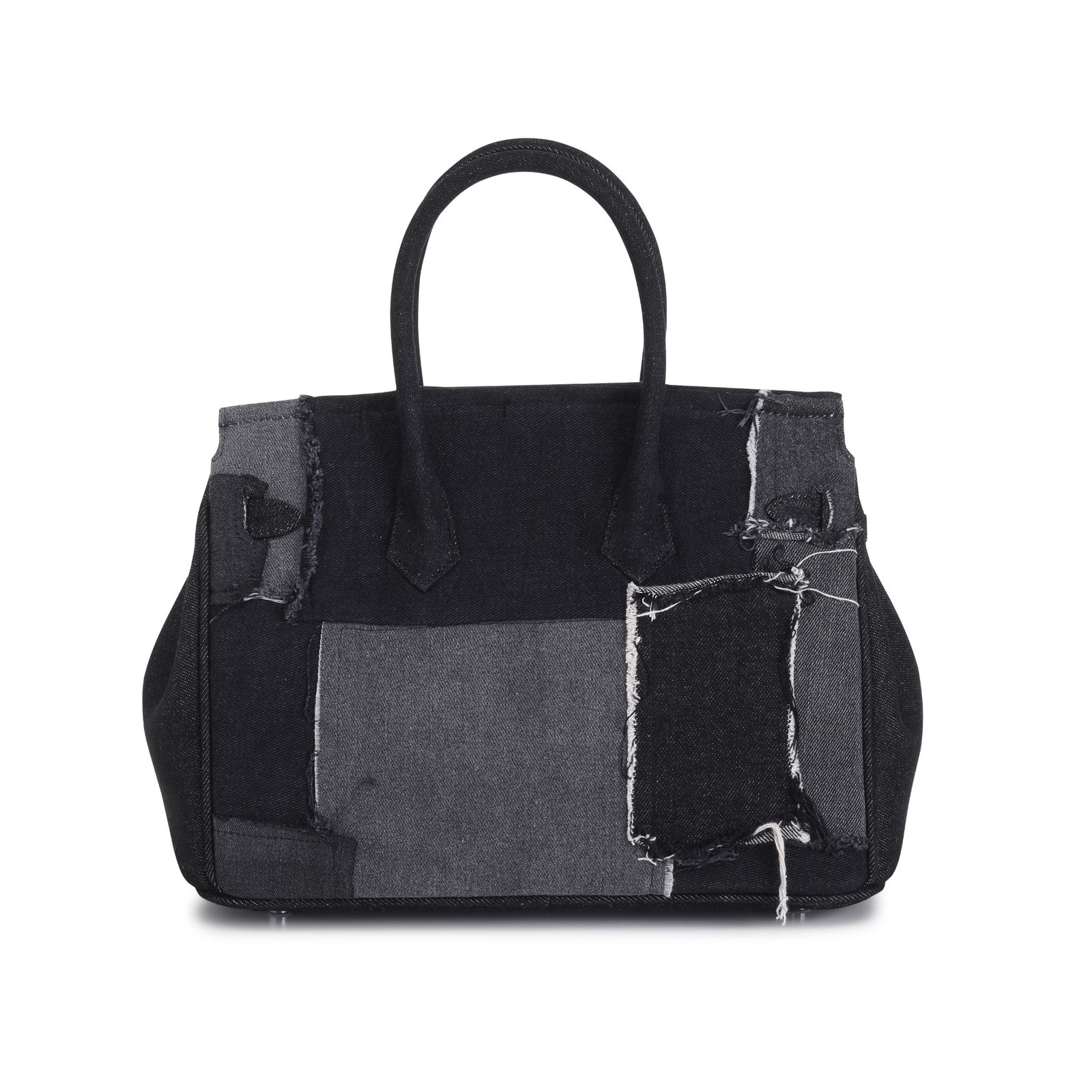 TRAVEL BAG  (MULTI BLACK DENIM) | ハンドバッグ