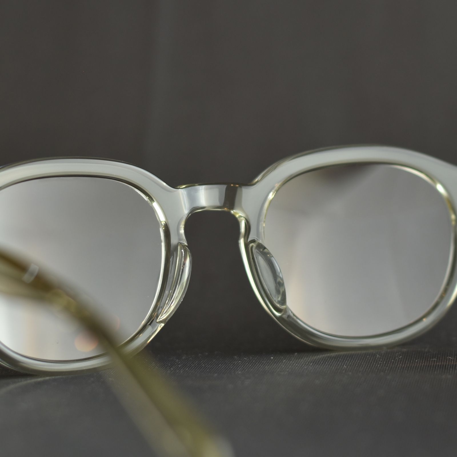 B/W TYPE GLASSES (CLEAR/BROWN) / ボストン/ウェリントン サングラス