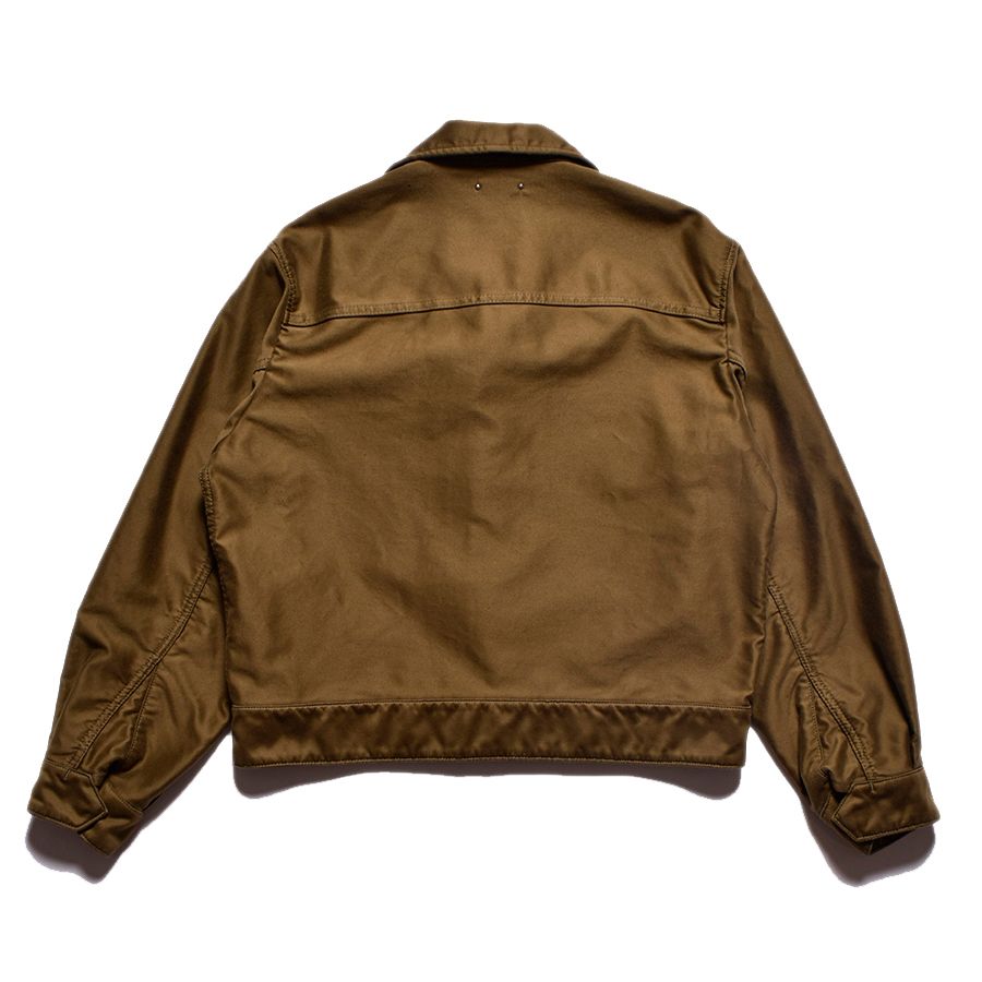 Moleskin Military Short JKT （KHA） / モールスキン ショート ジャケット  （カーキ）