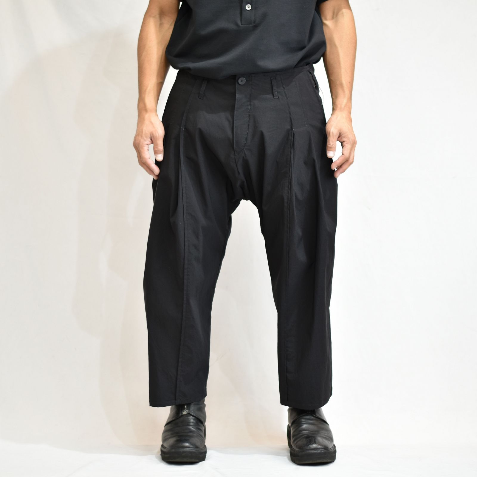 ELASTAN PANTS 2 TUCK BP-1C UNLINED