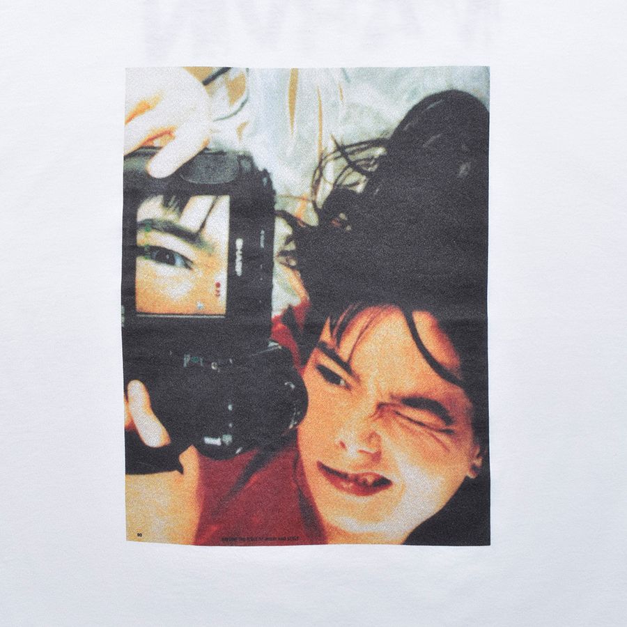 MARVIN × MINEDENIM “Björk” Crewneck T-SH （WHITE） /  プリント Tシャツ カットソー （ホワイト） MND-MRV004