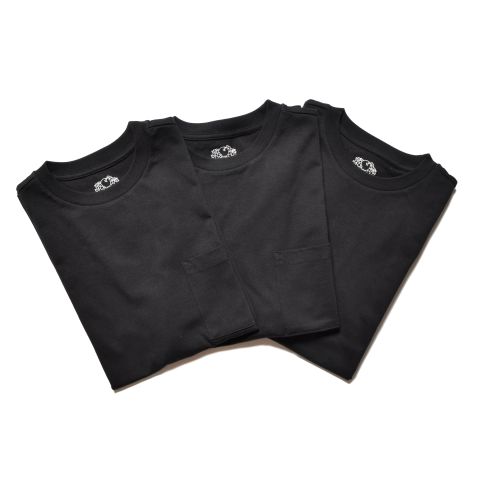 FTL 3 Pack T-Shirts （BLK） / フルーツオブザルーム 3枚パック Tシャツ （ブラック）