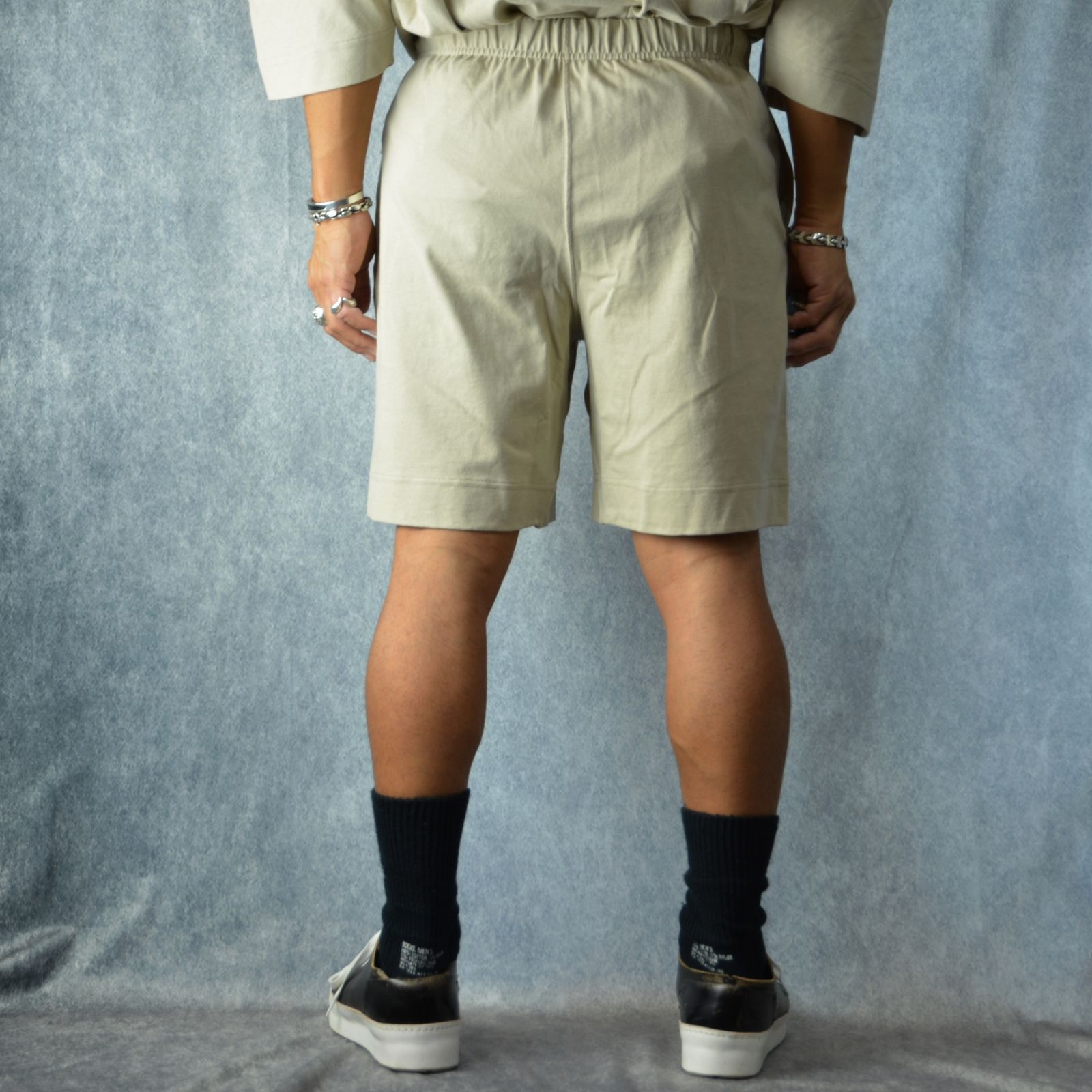 × champion  half pants （BEIGE） /  ハーフパンツ （ベージュ）