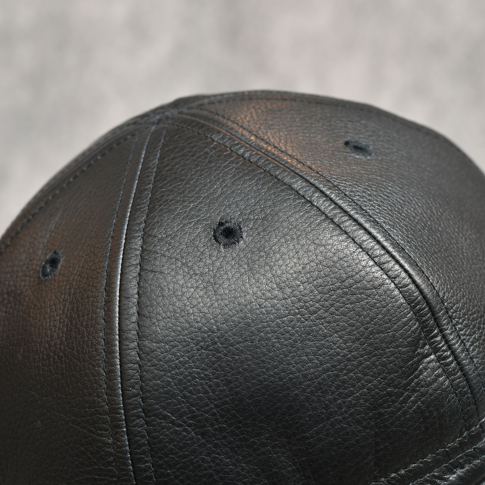 Cowhide Sailor Hat "SHEPHERD" (BLACK)｜カウハイド セーラーハット｜Y01014