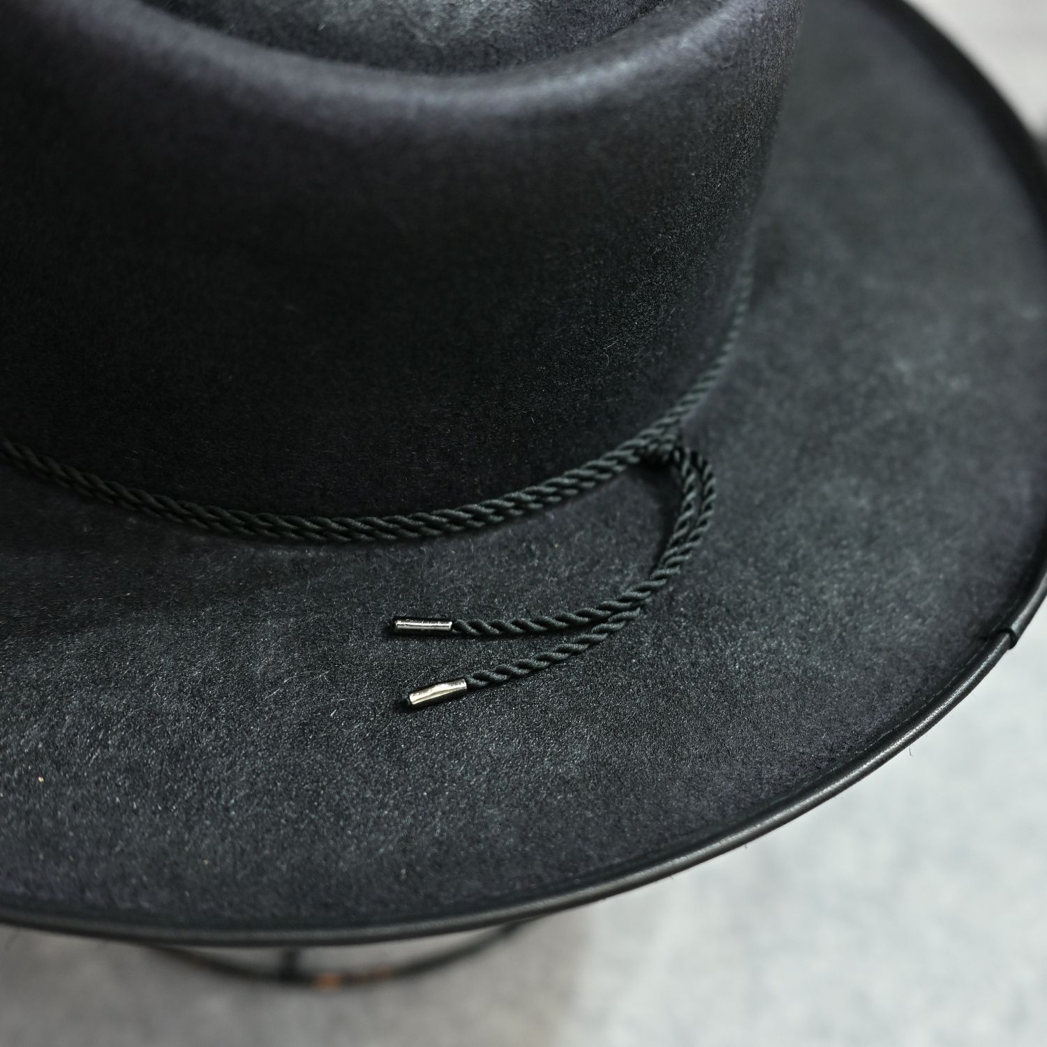 × Battement Wool Felt Hat （BLACK / ブラック） ウールフェルト ハット / Ba-898-01