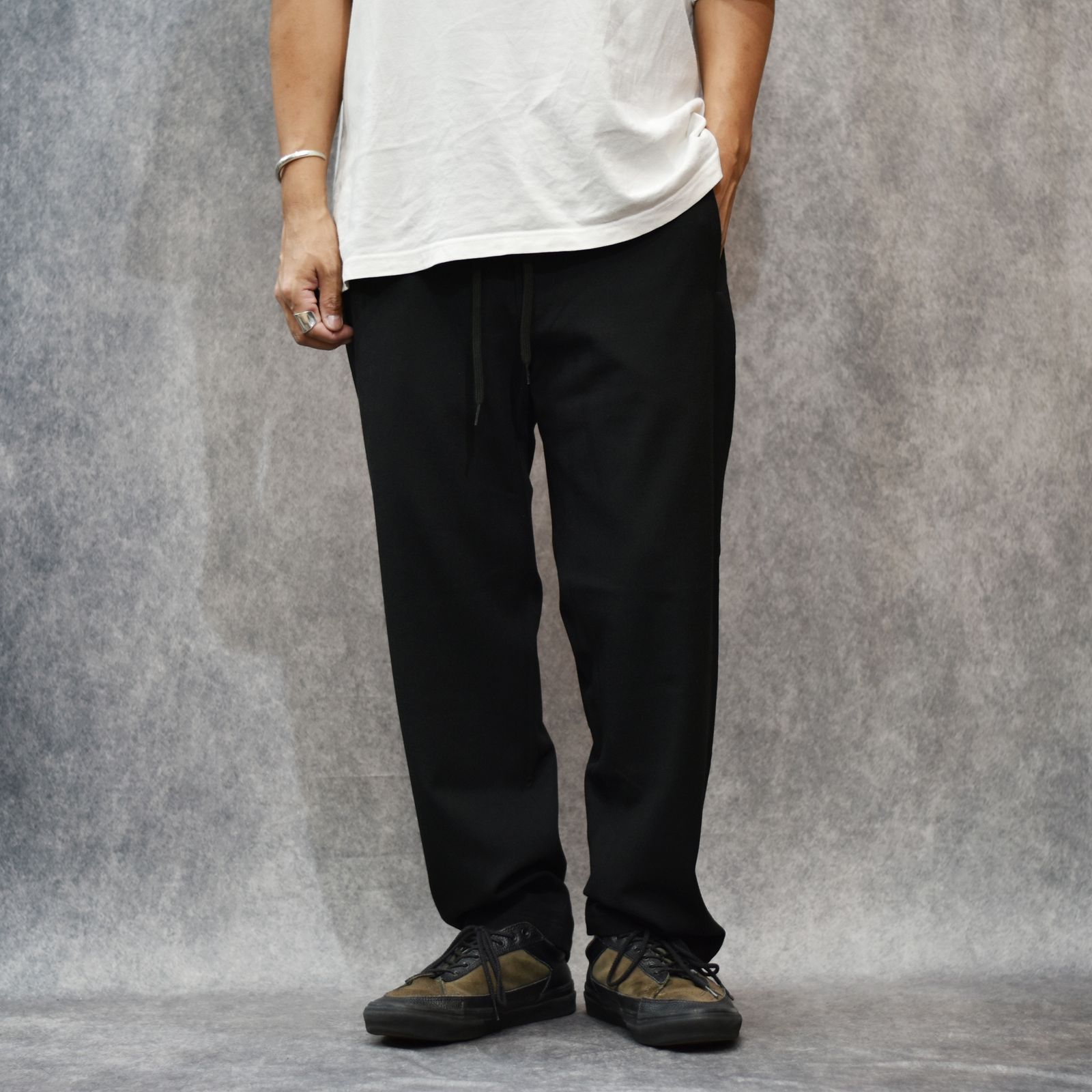 THERMOLITE EASY SLACKS (BLACK)｜サーモライト イージーパンツ｜CL-25AW027