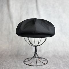 WOOL GABARDINE CASQUETTE （BLACK） / キャスケット （ブラック） HP-H06-100-2-03